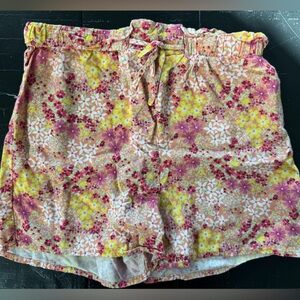 Floral Print Shorts
